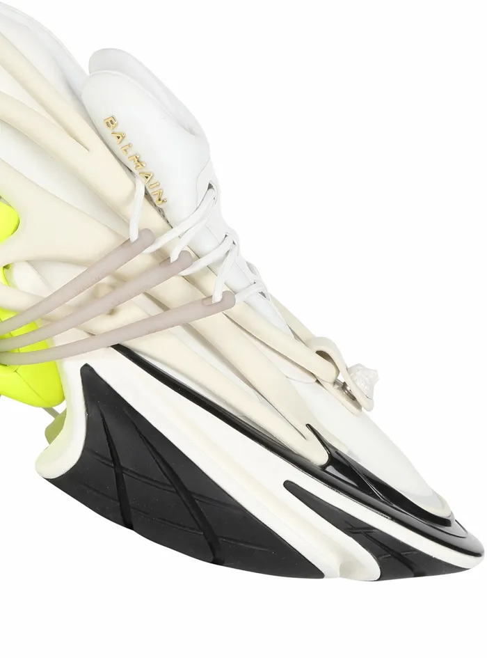Balmain Unicorn Mens Neoprene And Leather Unicorn LowTop Sneakers Multicolor Balmain Unicorn Mens Neoprene And Leather Unicorn LowTop Sneakers Multicolor