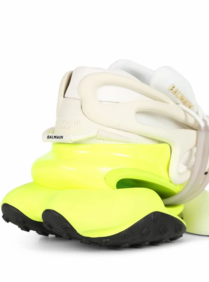 Balmain Unicorn Mens Neoprene And Leather Unicorn LowTop Sneakers Multicolor Balmain Unicorn Mens Neoprene And Leather Unicorn LowTop Sneakers Multicolor