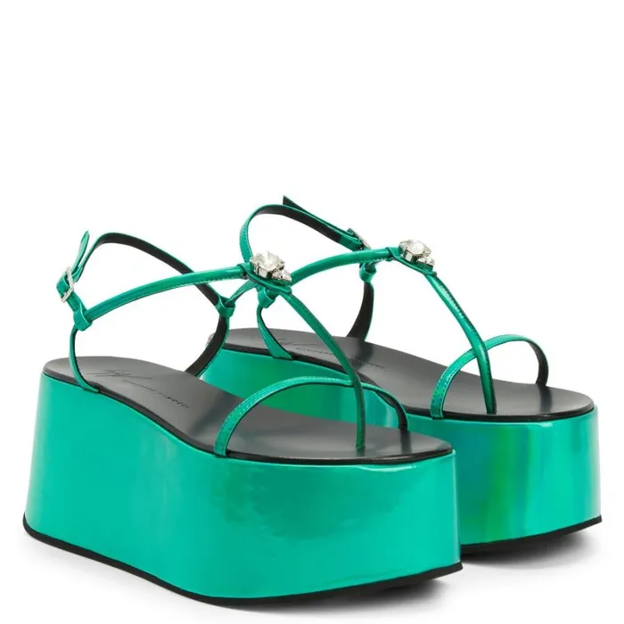 Barnak Green Women Giuseppe Zanotti Sandals