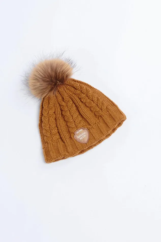 Beanie Brown 8211 DOTTO LEMONWOOD Brown Women Banana Moon Beanies and Hats Beanie Brown 8211 DOTTO LEMONWOOD Brown Women Banana Moon Beanies and Hats