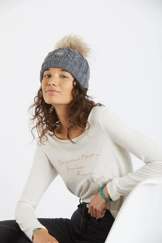 Beanie Grey 8211 DOTTO LEMONWOOD Grey Women Banana Moon Beanies and Hats Beanie Grey 8211 DOTTO LEMONWOOD Grey Women Banana Moon Beanies and Hats