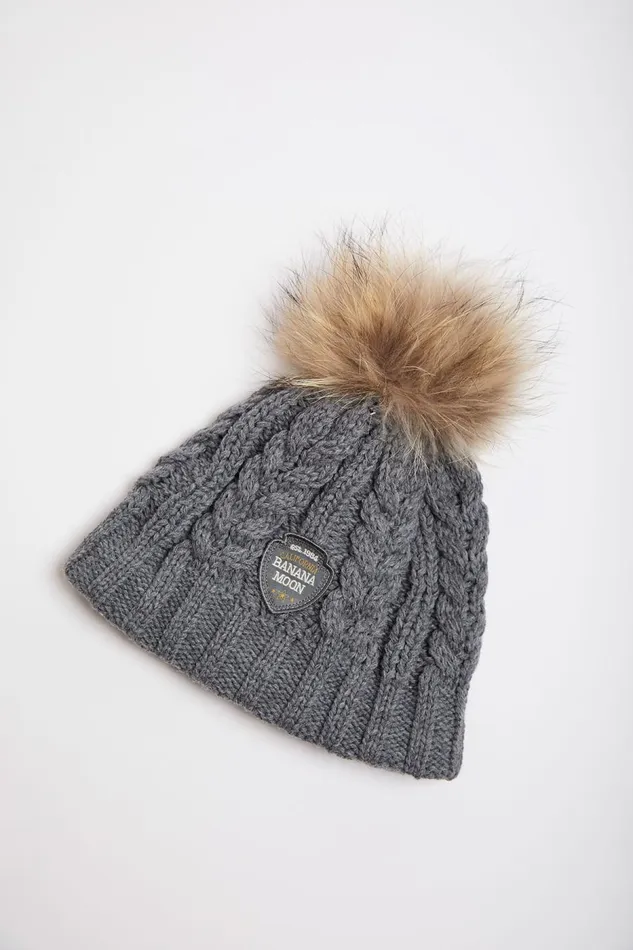 Beanie Grey 8211 DOTTO LEMONWOOD Grey Women Banana Moon Beanies and Hats Beanie Grey 8211 DOTTO LEMONWOOD Grey Women Banana Moon Beanies and Hats