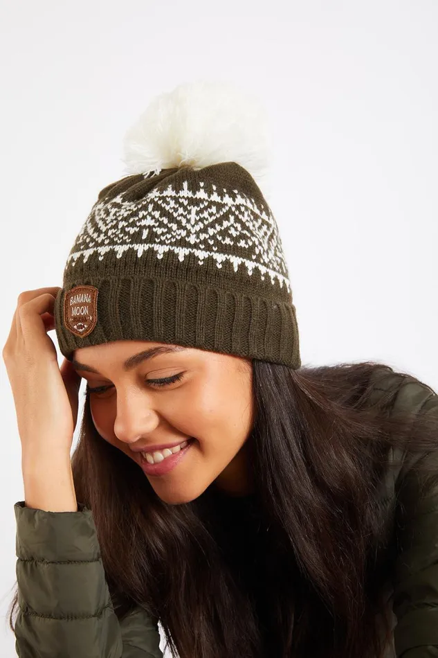 Beanie Khaki 8211 AIDAN AUCKLAND Khaki Women Banana Moon Beanies and Hats