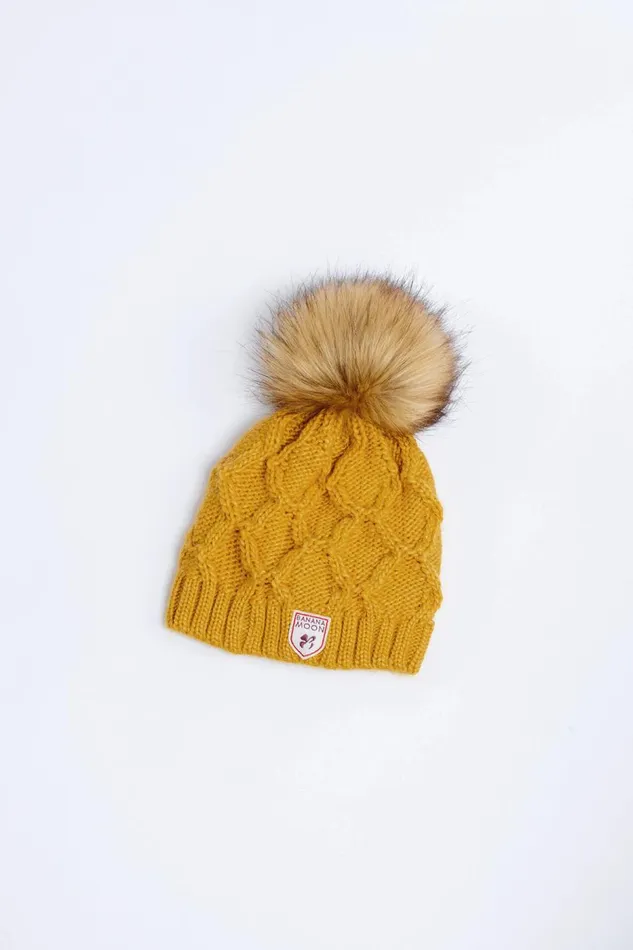 Beanie Yellow 8211 ALINA BRYAN Yellow Women Banana Moon Beanies and Hats Beanie Yellow 8211 ALINA BRYAN Yellow Women Banana Moon Beanies and Hats