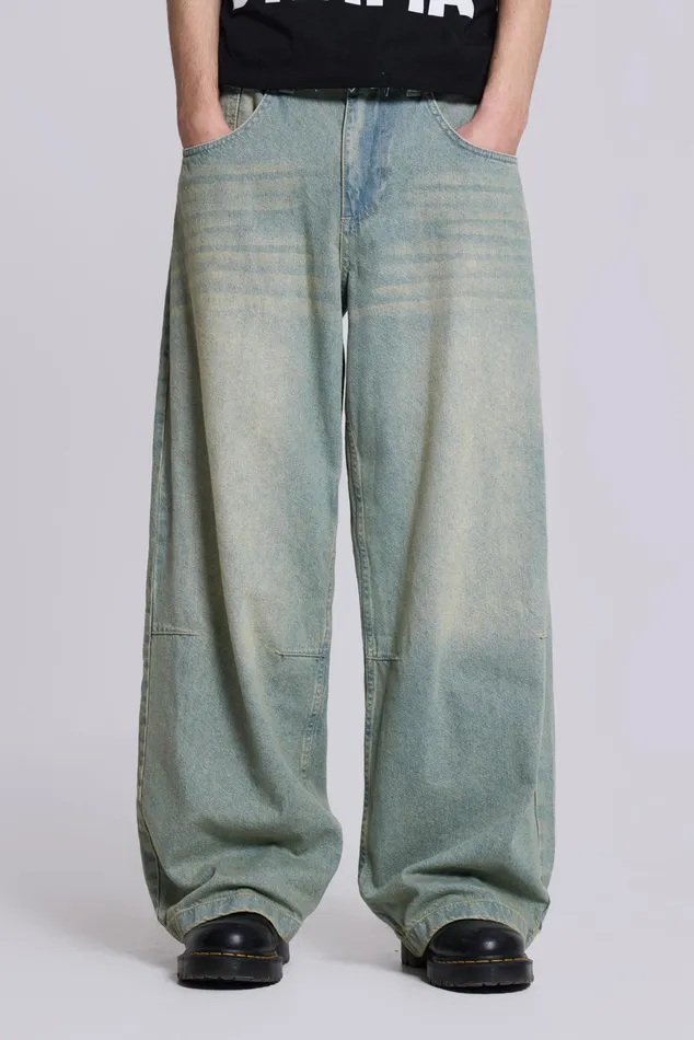 Bestsellers Men Jaded London Shop Light Wash Colossus Fit Jeans