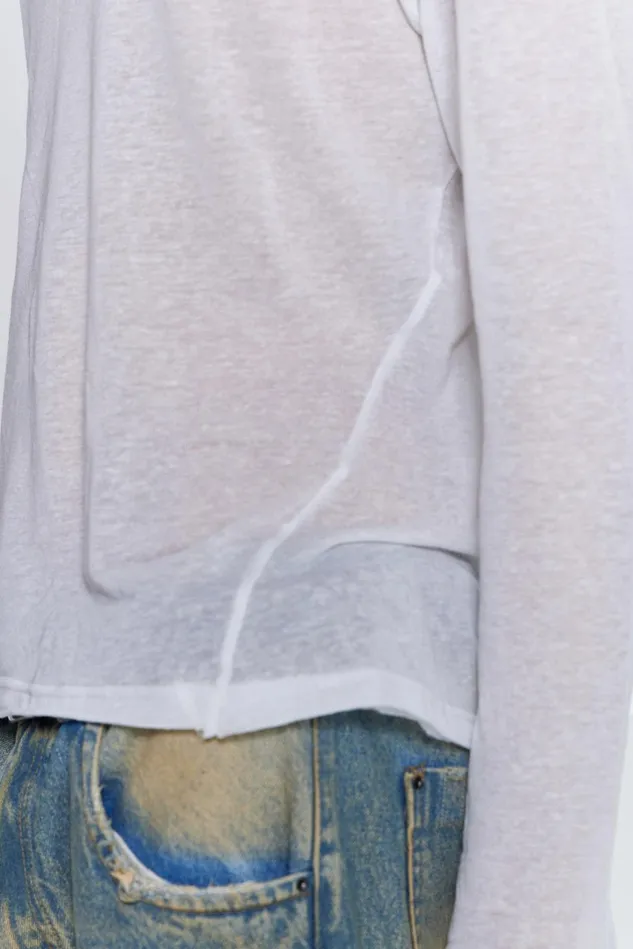 Bestsellers Men Jaded London Shop White Mist Long Sleeve