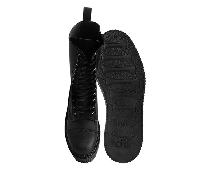 Black 12Eye Casbah Stratocreeper Boot Men TUK Shoes Boots