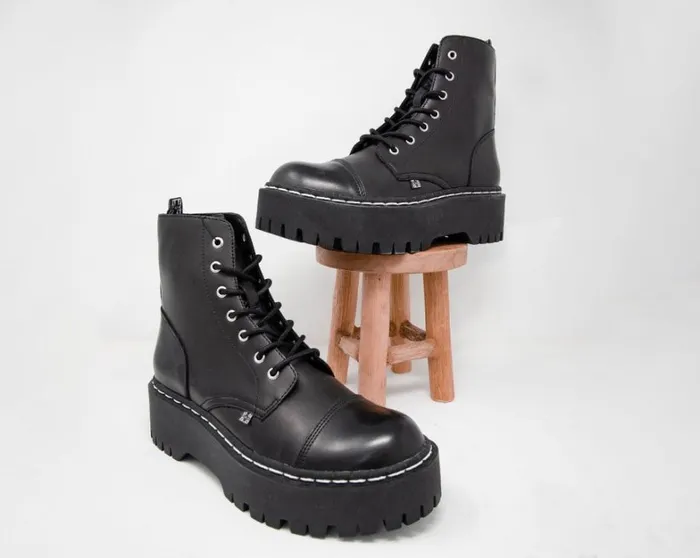 Black 7Eye Double Decker Boot Men TUK Shoes Boots Black 7Eye Double Decker Boot Men TUK Shoes Boots