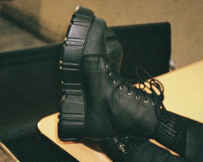Black 8Eye Anarchic Airship Boot Women TUK Shoes Platforms Black 8Eye Anarchic Airship Boot Women TUK Shoes Platforms