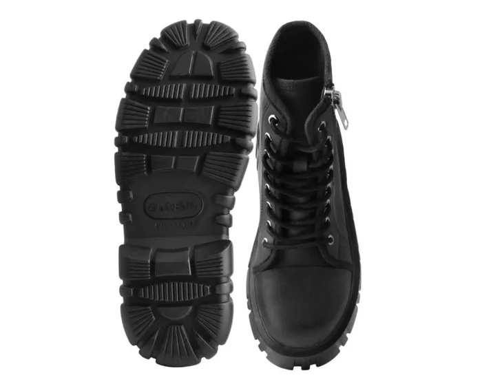 Black 8Eye Anarchic Airship Boot Women TUK Shoes Platforms Black 8Eye Anarchic Airship Boot Women TUK Shoes Platforms