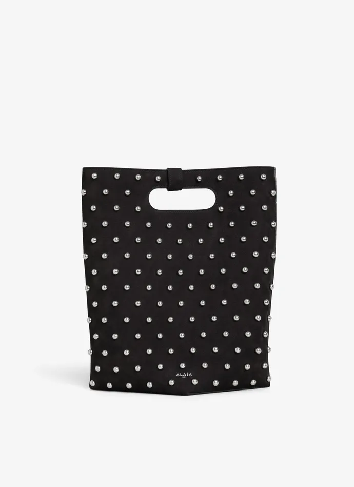 Black FOLDED BAG IN CALFSKIN Women Alaa CrossBody Bags