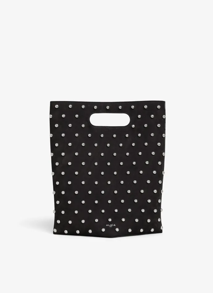 Black FOLDED BAG IN CALFSKIN Women Alaa CrossBody Bags