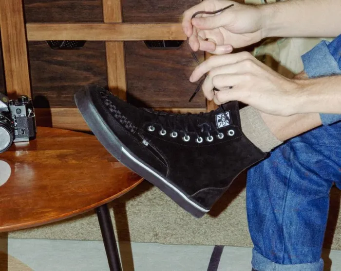 Black Suede 8Eye Sneaker Boot Men TUK Shoes Sneakers Black Suede 8Eye Sneaker Boot Men TUK Shoes Sneakers