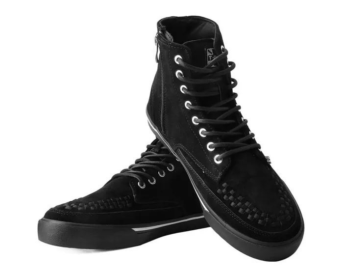 Black Suede 8Eye Sneaker Boot Men TUK Shoes Sneakers Black Suede 8Eye Sneaker Boot Men TUK Shoes Sneakers