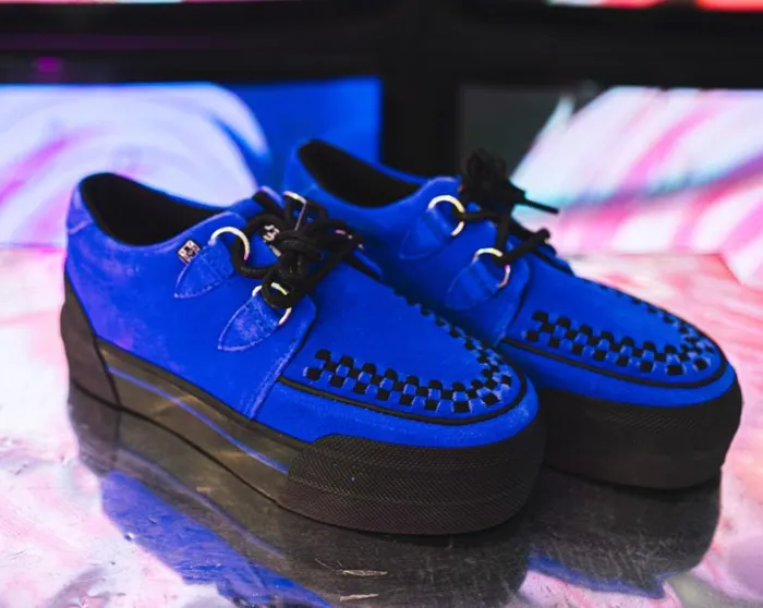 Black Suede Platform Sneaker Women TUK Shoes Platforms Black Suede Platform Sneaker Women TUK Shoes Platforms