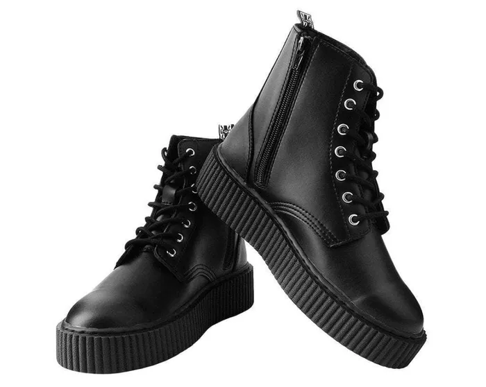 Black TUKskin Vegan Casbah Creeper Boots Men TUK Shoes Vegan Black TUKskin Vegan Casbah Creeper Boots Men TUK Shoes Vegan