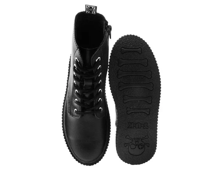 Black TUKskin Vegan Casbah Creeper Boots Men TUK Shoes Vegan Black TUKskin Vegan Casbah Creeper Boots Men TUK Shoes Vegan