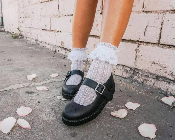 Black TUKskin Viva Low Mary Jane Women TUK Shoes Mary Janes Black TUKskin Viva Low Mary Jane Women TUK Shoes Mary Janes