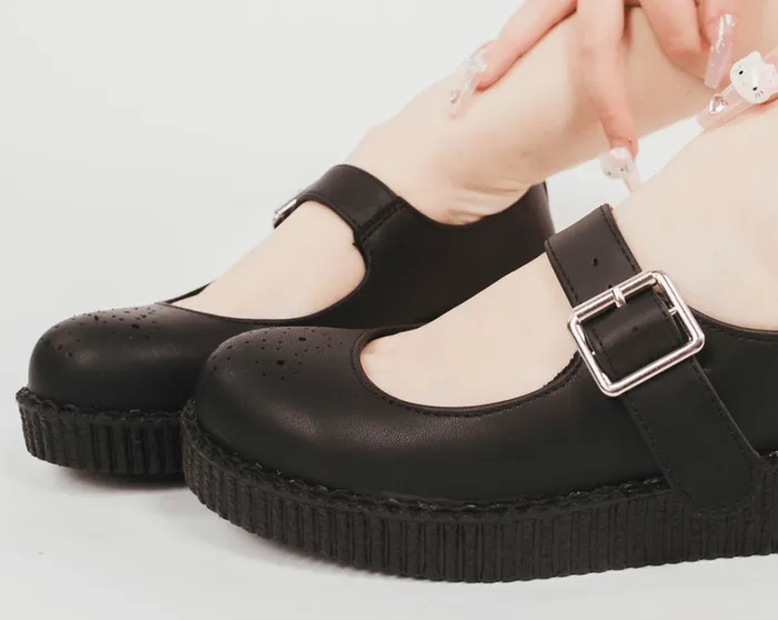 Black TUKskin Viva Low Mary Jane Women TUK Shoes Mary Janes Black TUKskin Viva Low Mary Jane Women TUK Shoes Mary Janes