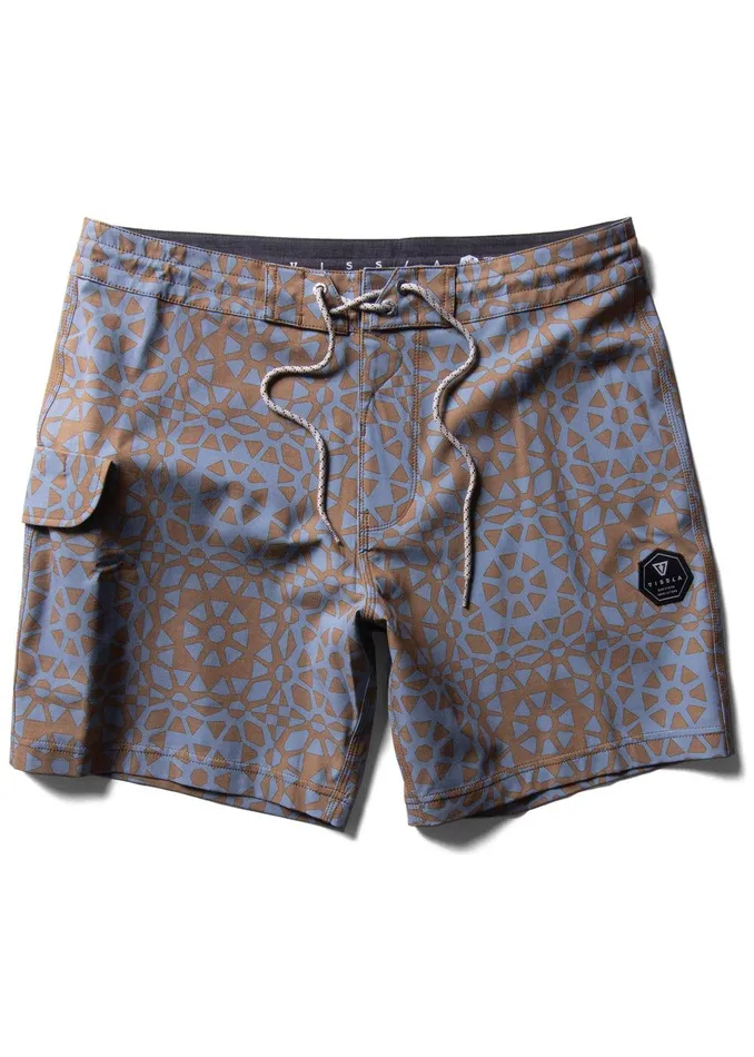 Boardshorts Men Vissla Corqued 165034 Boardshort HUK 8211 Husk