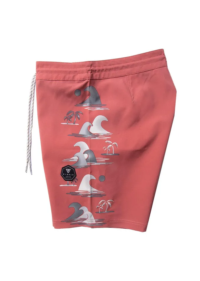 Boardshorts Men Vissla Groundswell 175034 Boardshort Plumeria Boardshorts Men Vissla Groundswell 175034 Boardshort Plumeria
