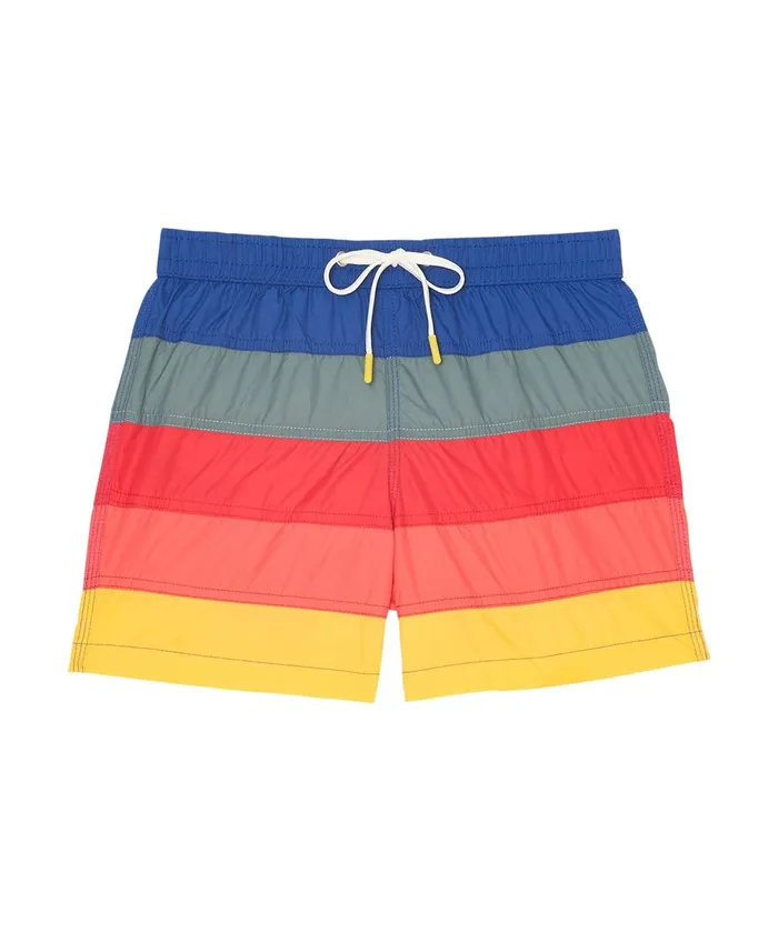 Boys Hartford Clothing UltraLight 039Rainbow039 Achille Kids Swim Shorts