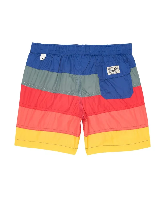 Boys Hartford Clothing UltraLight 039Rainbow039 Achille Kids Swim Shorts