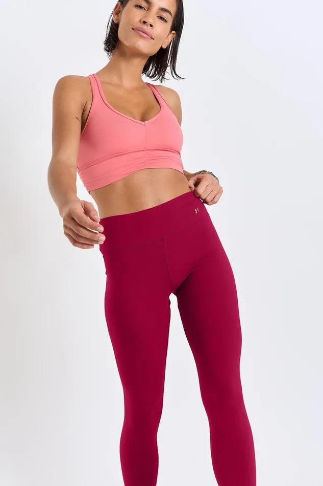Bralette High Neck Top Pink 8211 FLOW WELLNESS Pink Women Banana Moon Tops