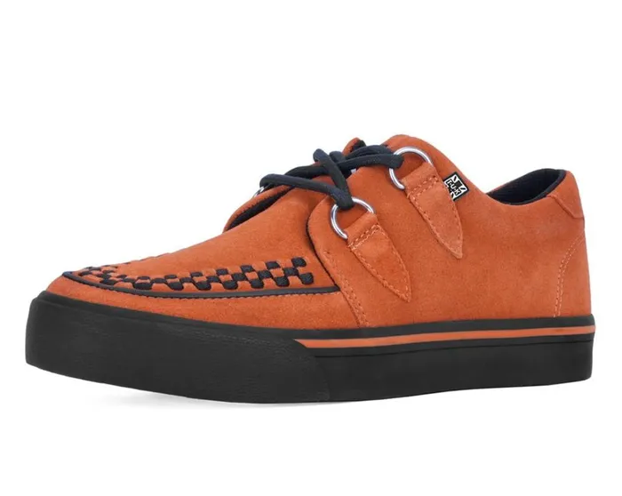 Burnt Orange Suede 2Ring VLK Sneaker Men TUK Shoes Sneakers