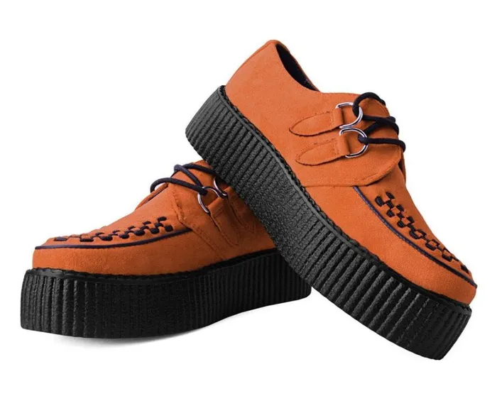 Burnt Orange Viva Mondo Creeper Women TUK Shoes Vegan Burnt Orange Viva Mondo Creeper Women TUK Shoes Vegan