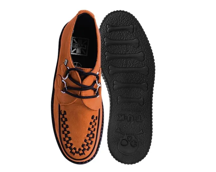 Burnt Orange Viva Mondo Creeper Women TUK Shoes Vegan Burnt Orange Viva Mondo Creeper Women TUK Shoes Vegan