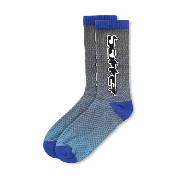 Butter Goods Corrosive Socks Grey Blue Men Accessories
