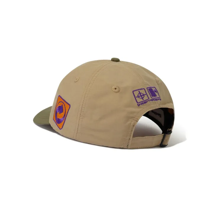 Butter Goods Hats Men Corrosive 6 Panel Cap Khaki Army Butter Goods Hats Men Corrosive 6 Panel Cap Khaki Army