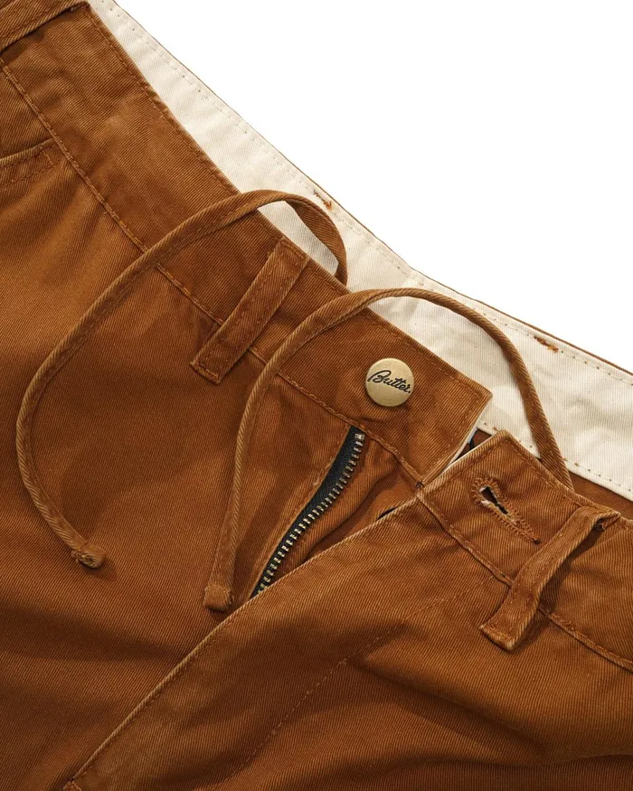 Butter Goods Pants Men Field Cargo Pants Washed Rust Butter Goods Pants Men Field Cargo Pants Washed Rust