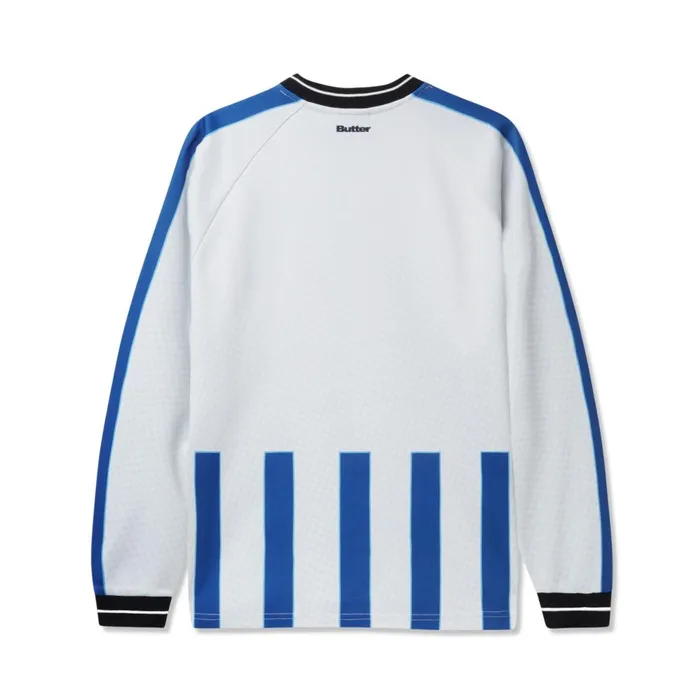 Butter Goods Shirts Men Corrosive LS Jersey White