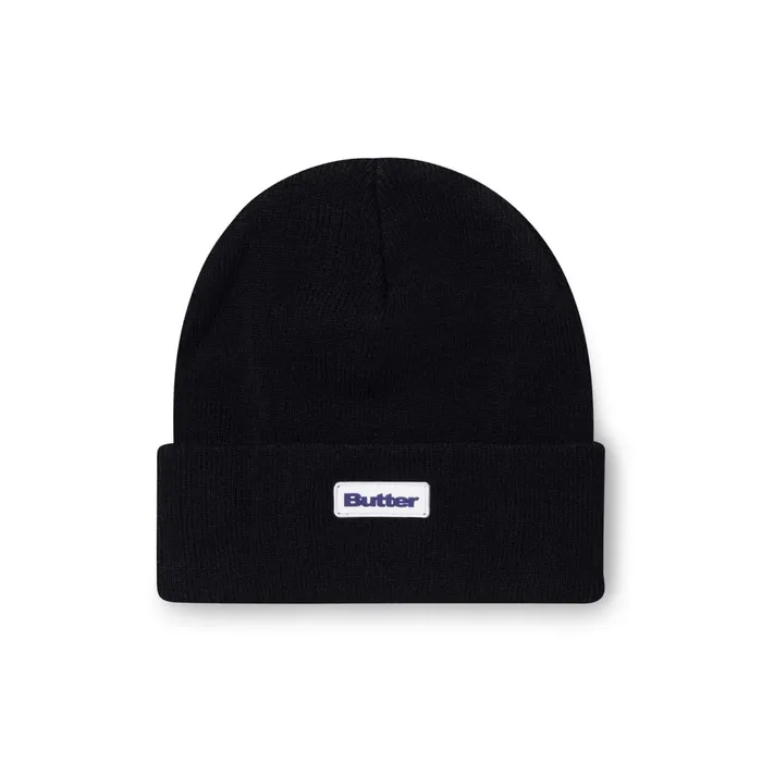 Butter Goods Tall Cuff Beanie Black Men Beanies