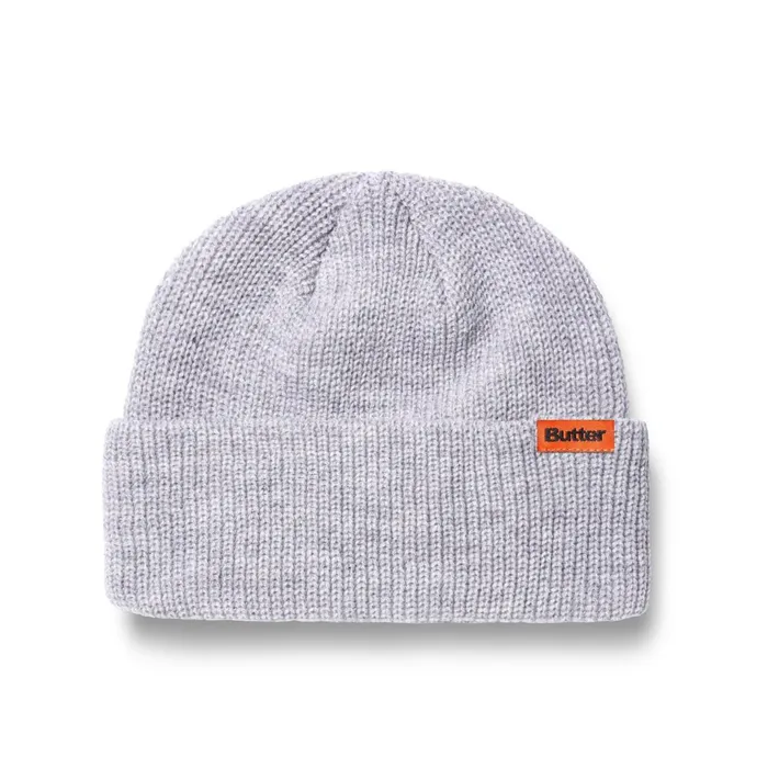 Butter Goods Tall Wharfie Beanie Ash Men Beanies