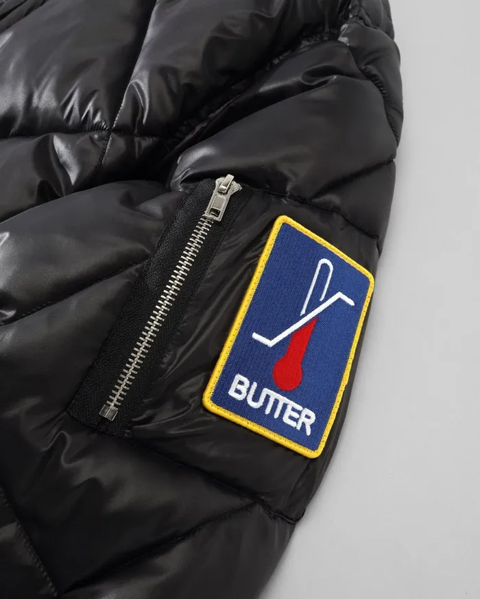 Butter Goods Temperature Bomber Jacket Black Men Jackets