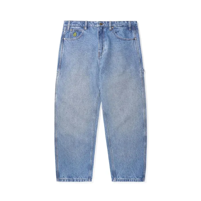 Butter Goods Weathergear Heavy Weight Denim Jeans Worn Indigo Men Pants