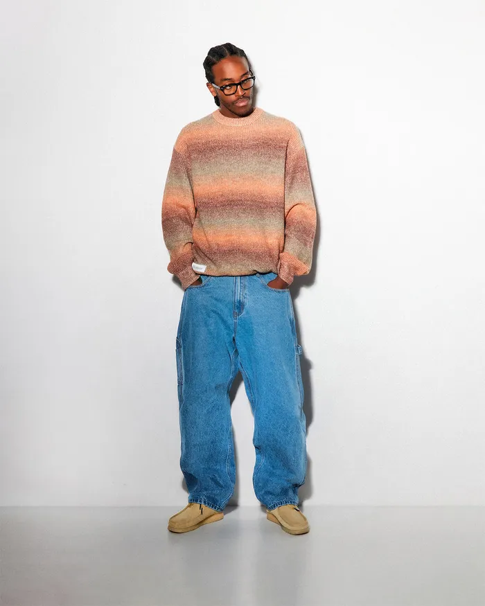 Butter Goods Weathergear Heavy Weight Denim Jeans Worn Indigo Men Pants