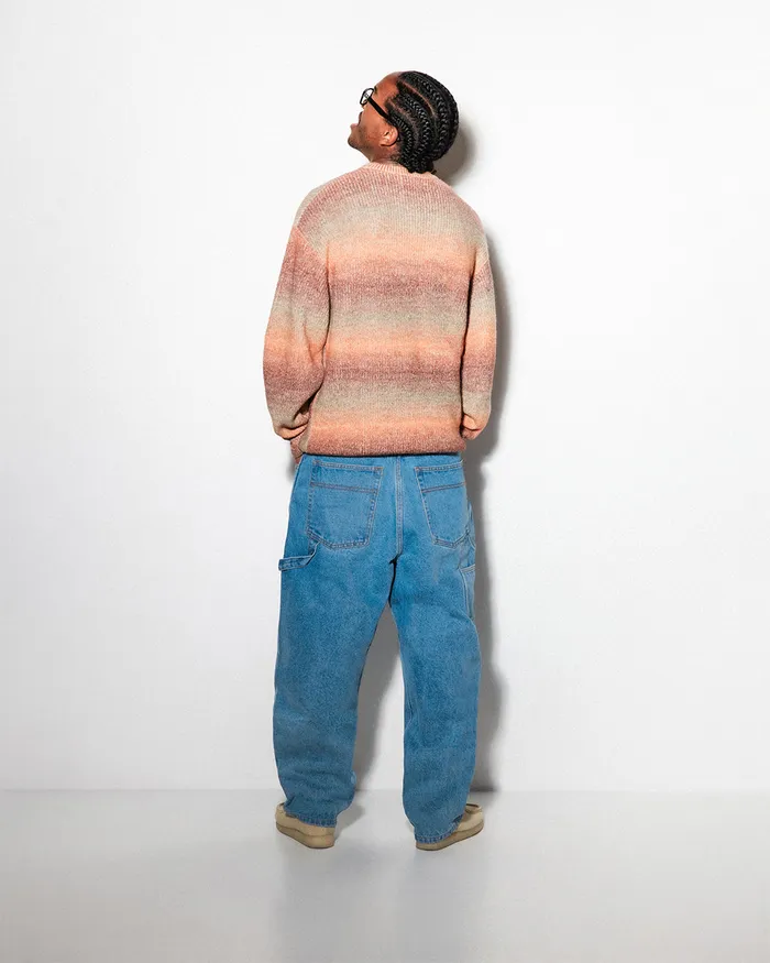 Butter Goods Weathergear Heavy Weight Denim Jeans Worn Indigo Men Pants