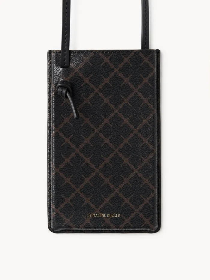 By Malene Birger Andre Accessories Dame Ivy Mobiltaske Dark Chokolate