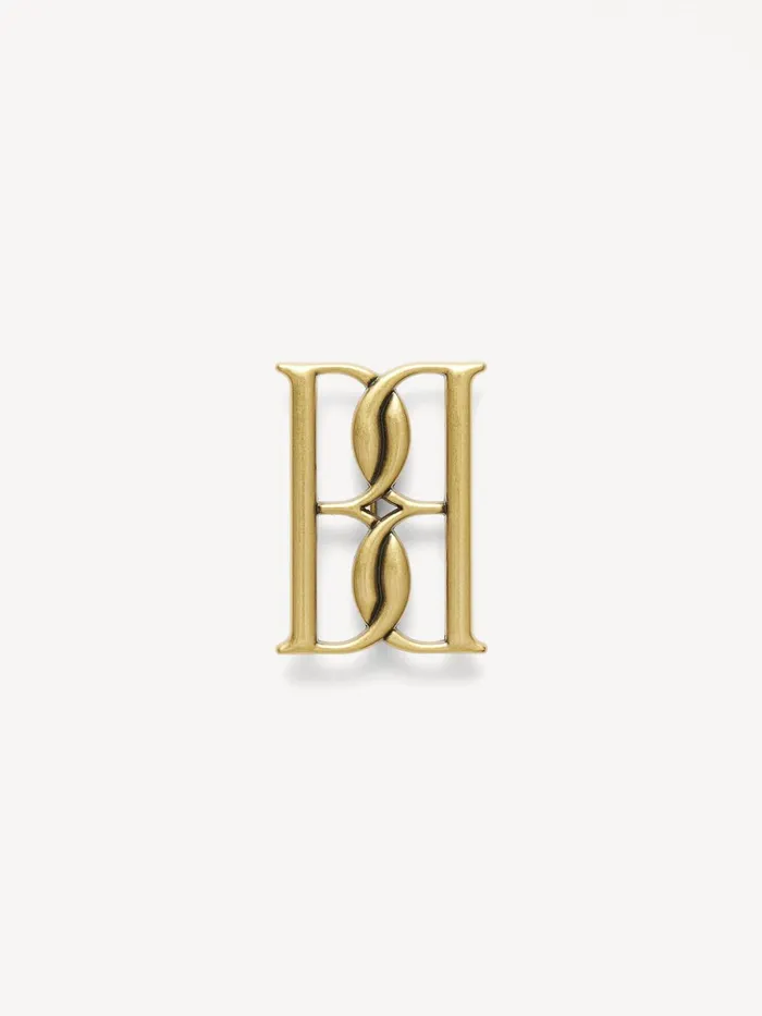 By Malene Birger Andre Accessories Dame Mono Lille Broche Gold