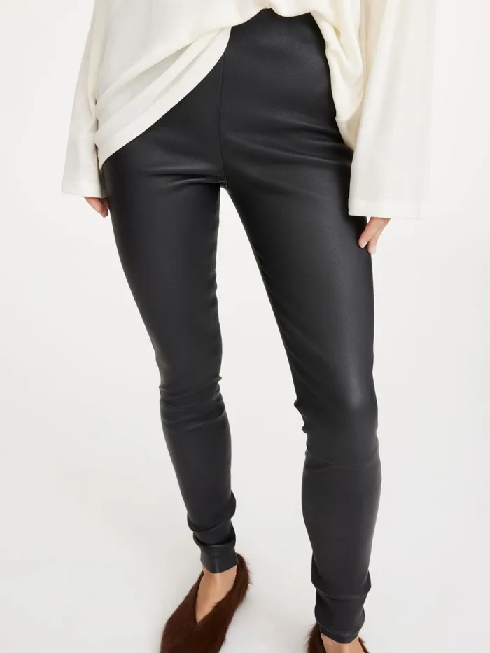 By Malene Birger Bukser Dame Elenasoo Leggings Black