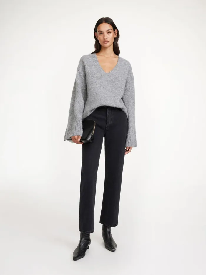 By Malene Birger Bukser Dame Milium Jeans Black