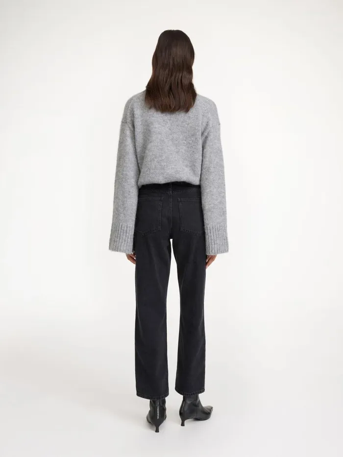 By Malene Birger Bukser Dame Milium Jeans Black