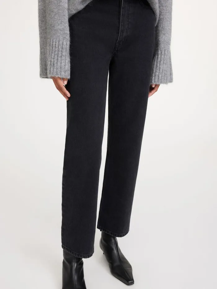 By Malene Birger Bukser Dame Milium Jeans Black