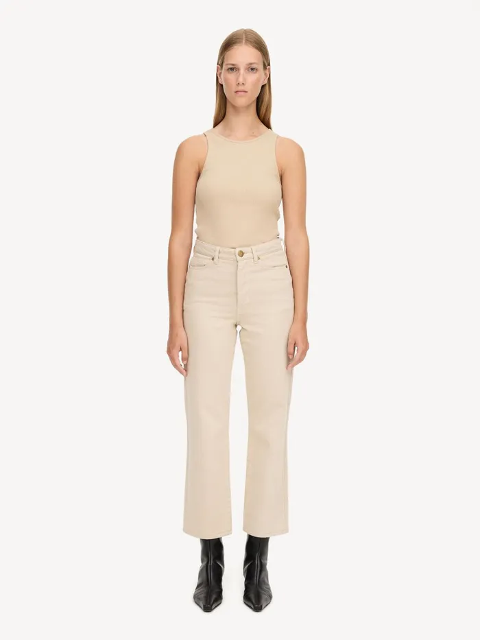 By Malene Birger Bukser Dame Milium Jeans Mojave Desert
