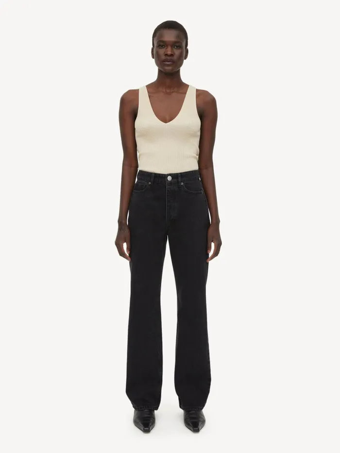 By Malene Birger Bukser Dame Miliumlo Jeans Black