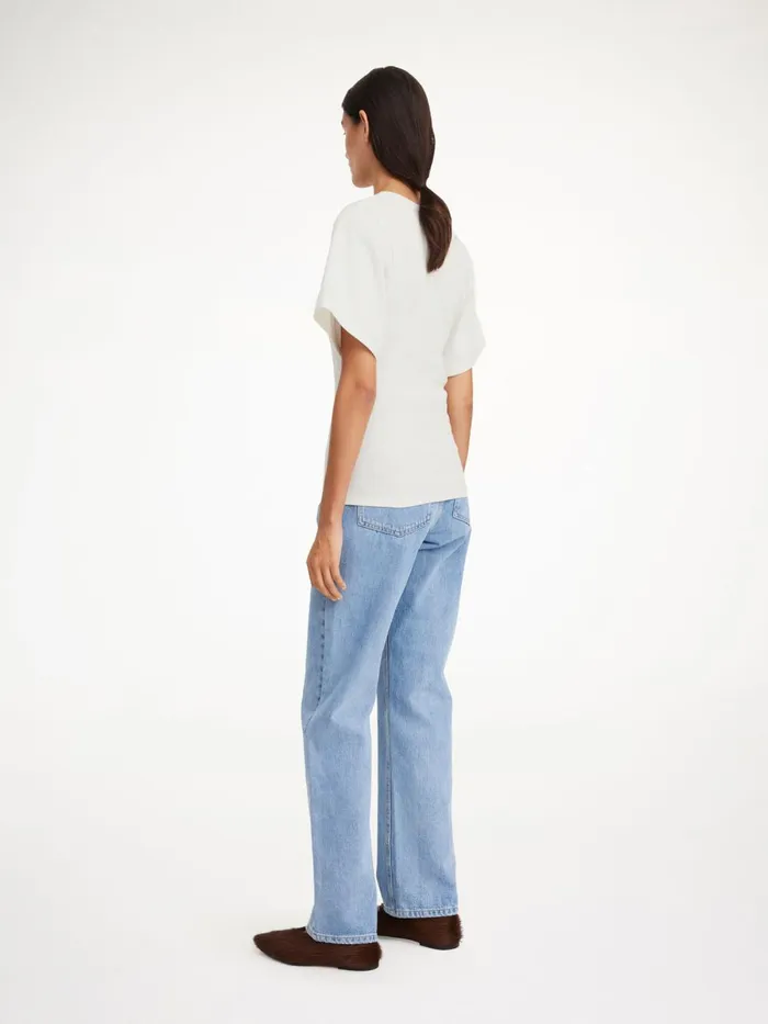 By Malene Birger Toppe Dame Lunai TShirt Soft White